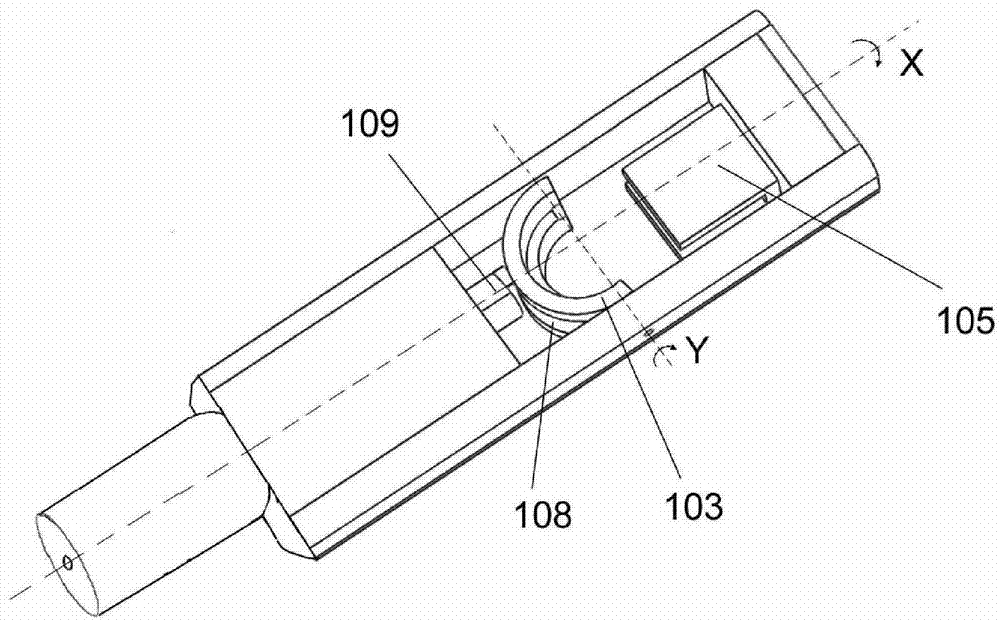 Sample rod for transmission electron microscope added with magnetic field