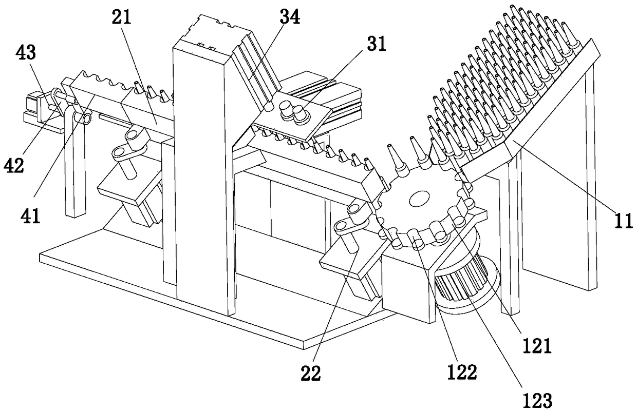 Sealing device for ampoule bottles