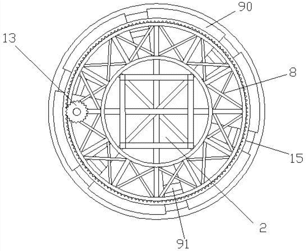 Tower crane structure with weight detection