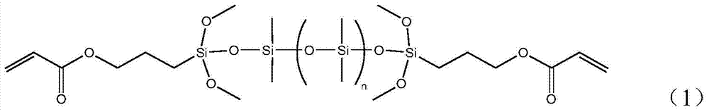 A kind of synthetic method of uv/moisture dual curing polymer