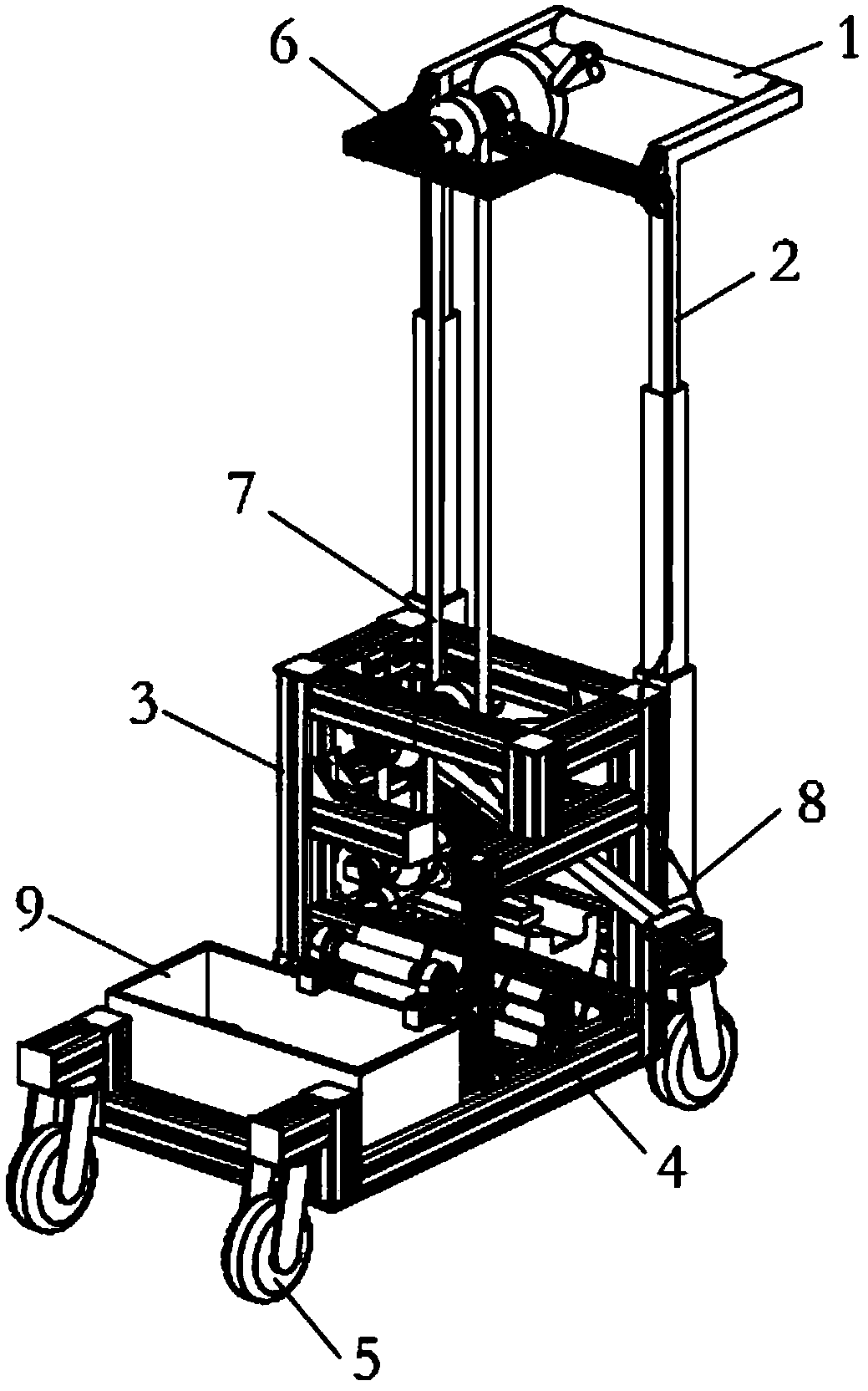 Strawberry harvesting integrated system based on human-machine cooperation