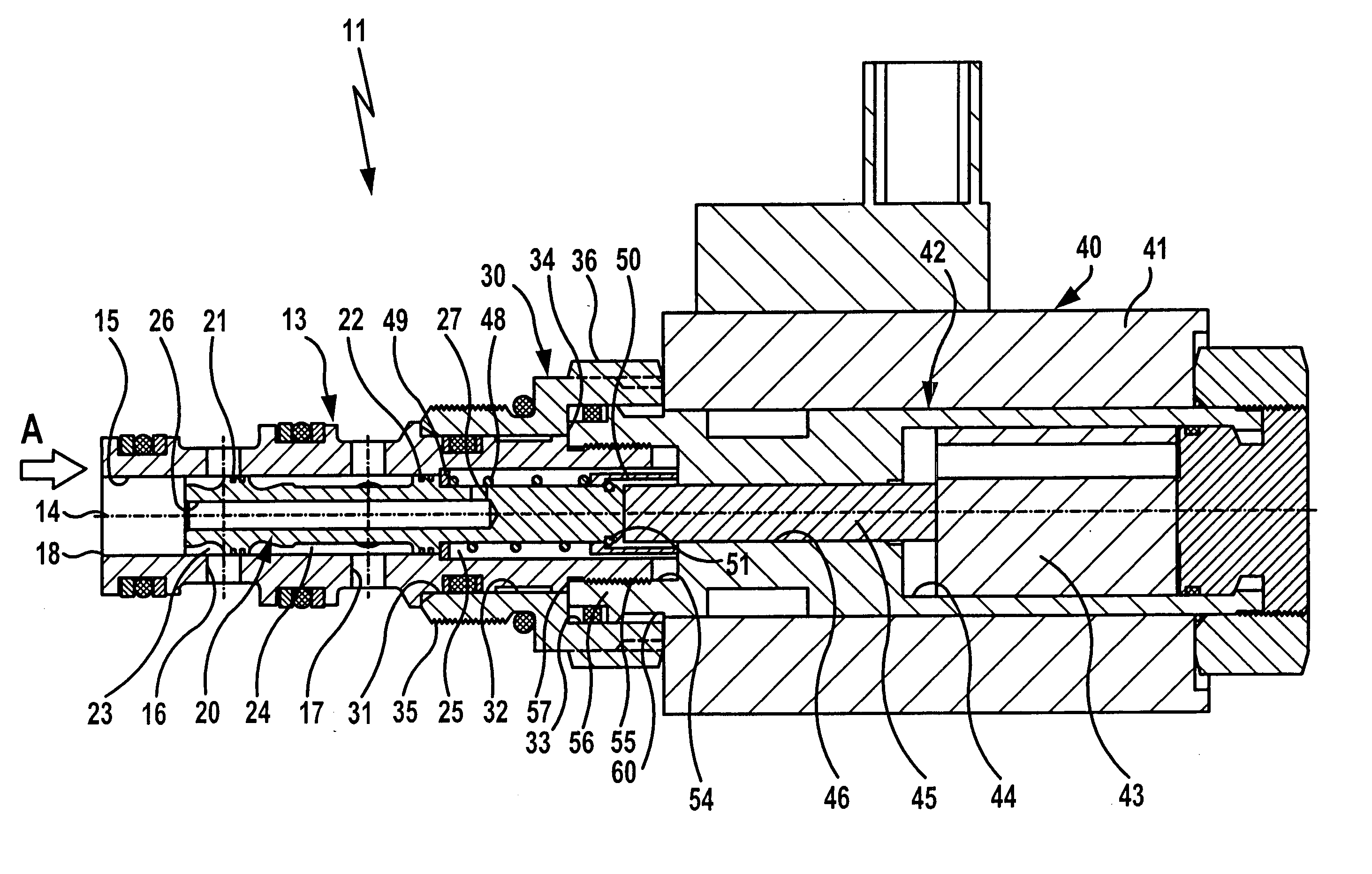 Screw-in valve