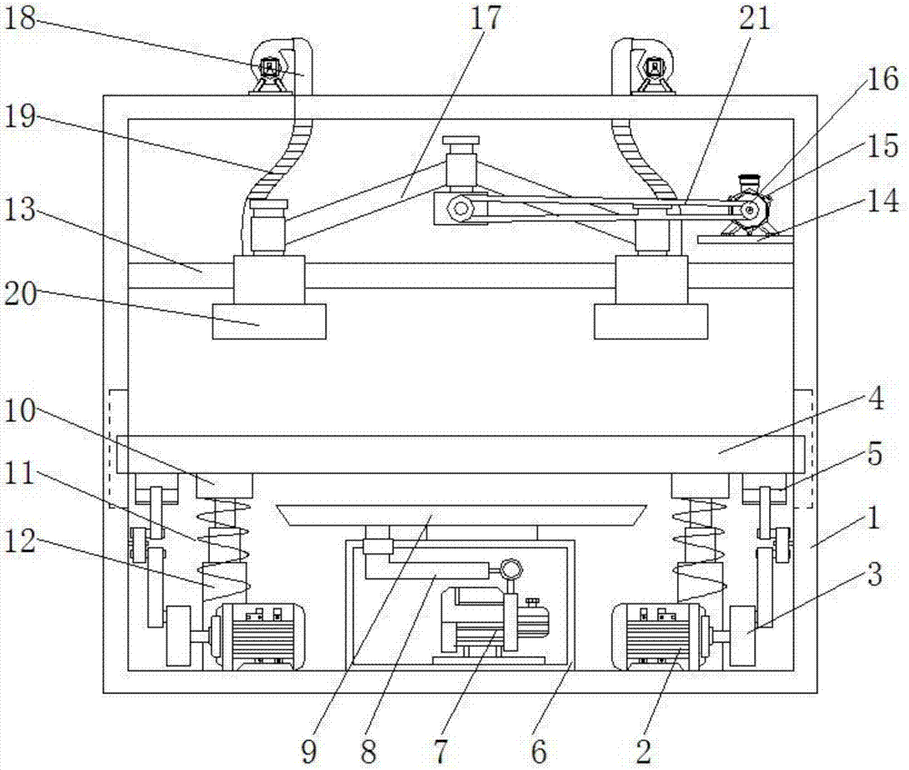 Uniform drying device for agricultural products