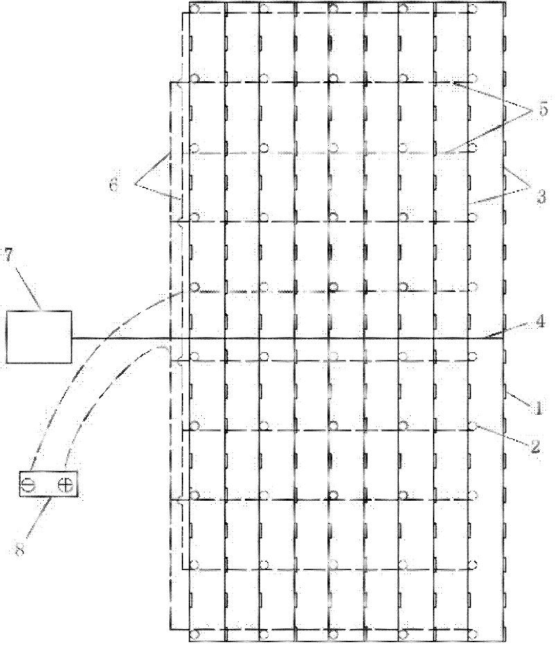 Vacuumizing-electroosmosis-stacking combined soft-foundation consolidating system and method