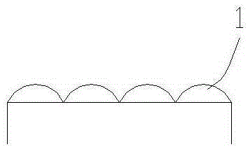 Large array high uniformity microlens array preparation method