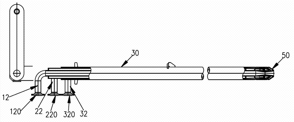 Molten steel vacuum refining top gun