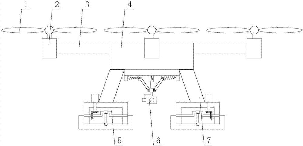 Vehicle-mounted unmanned aerial vehicle for road condition monitoring