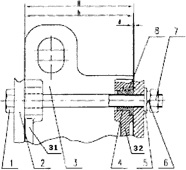 Air condition compressor fixing device and engine and automobile provided with same