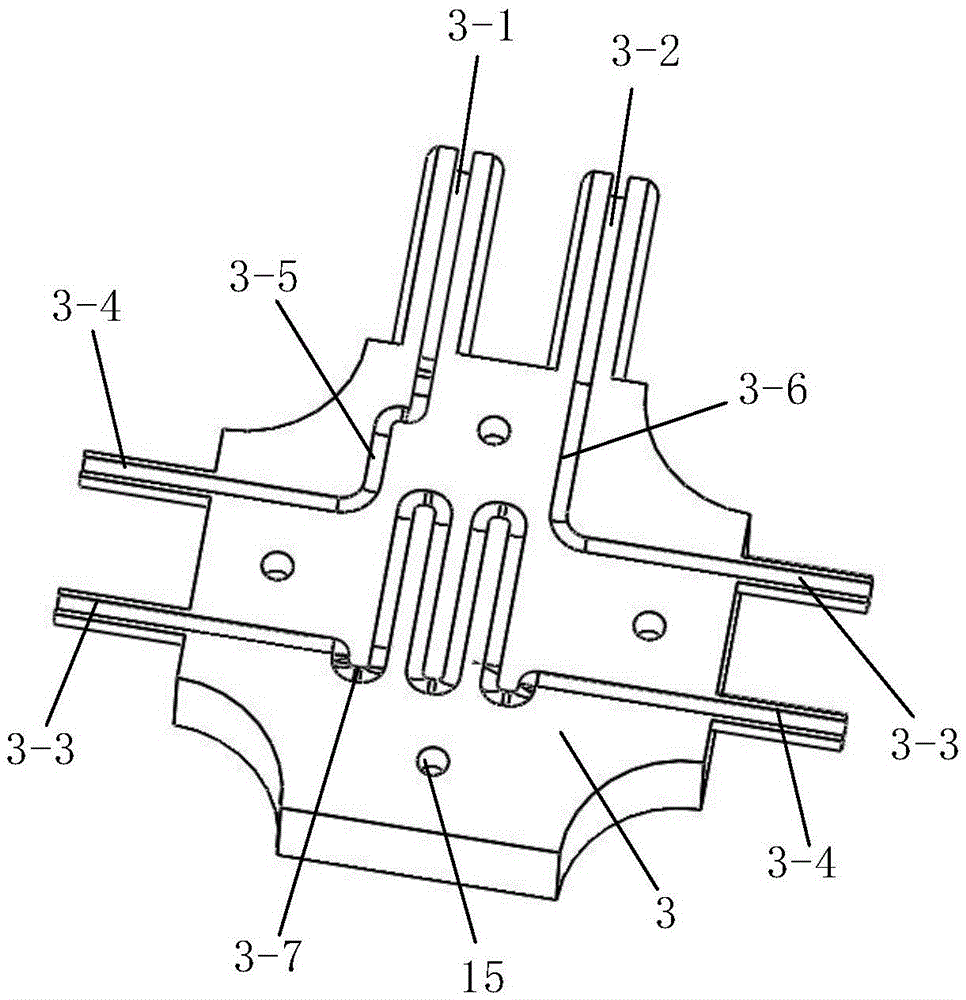 Cooling device of electron beam selective melting forming equipment