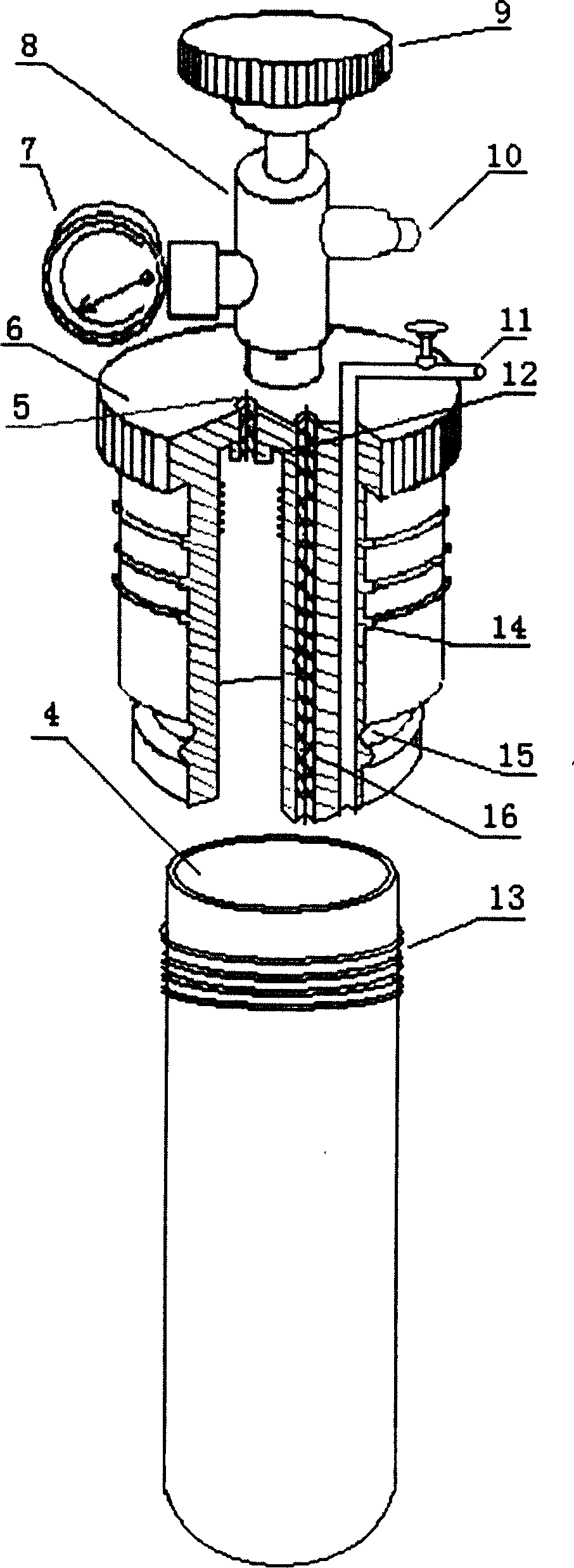 Constant temperature vacuum storage device