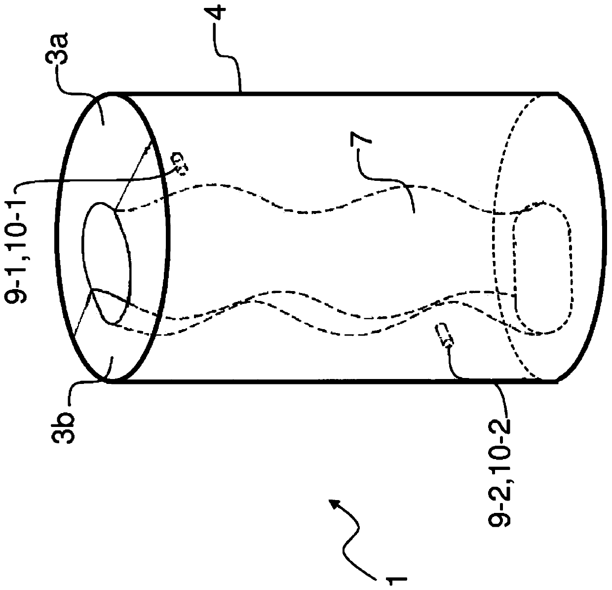 Stator for eccentric screw pump, eccentric screw pump and method of manufacturing stator