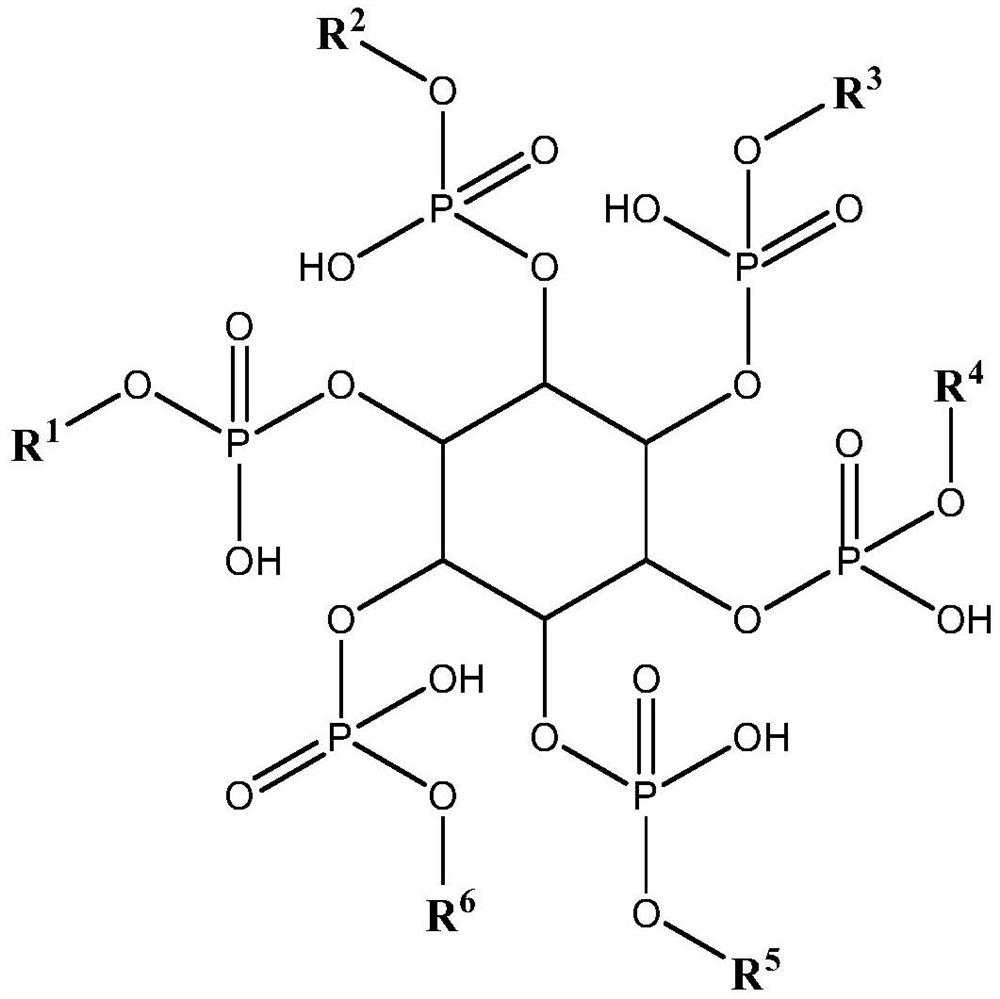 Polyphosphate compound as well as preparation method and application thereof