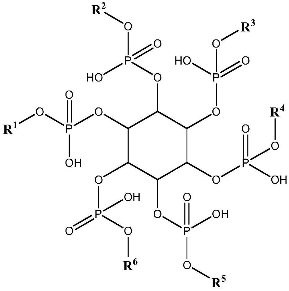 Polyphosphate compound as well as preparation method and application thereof