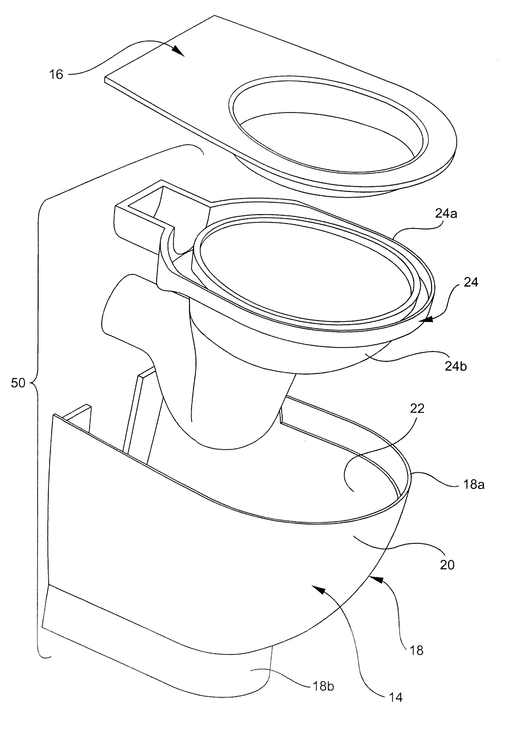 System and Method for Casting Toilet Bowls