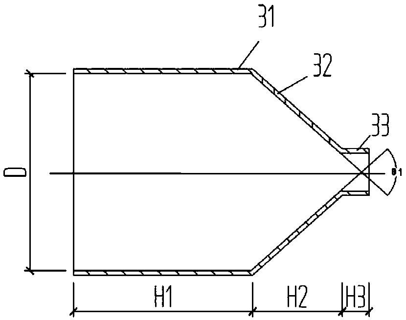 Fast tensioning anchor cable structure and construction method thereof