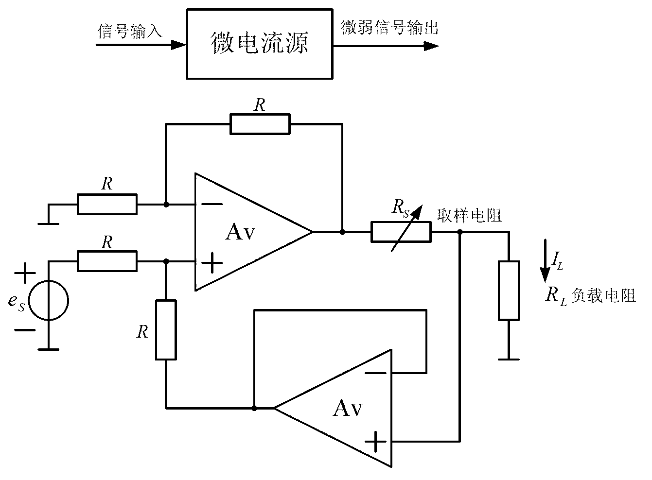 Weak signal generation device