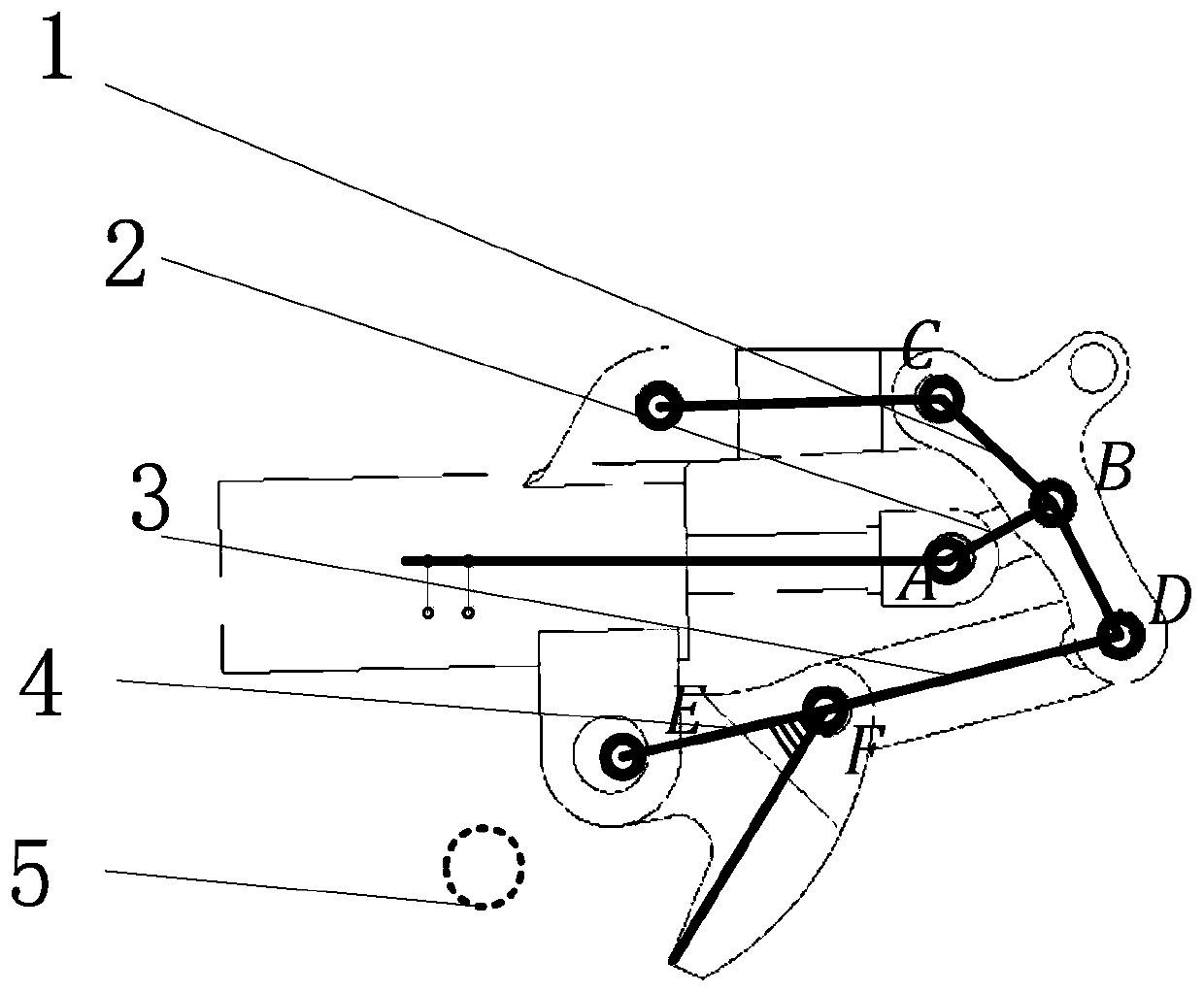 Competitive failure analysis method for wear degradation and functional degradation of aircraft lock mechanism components