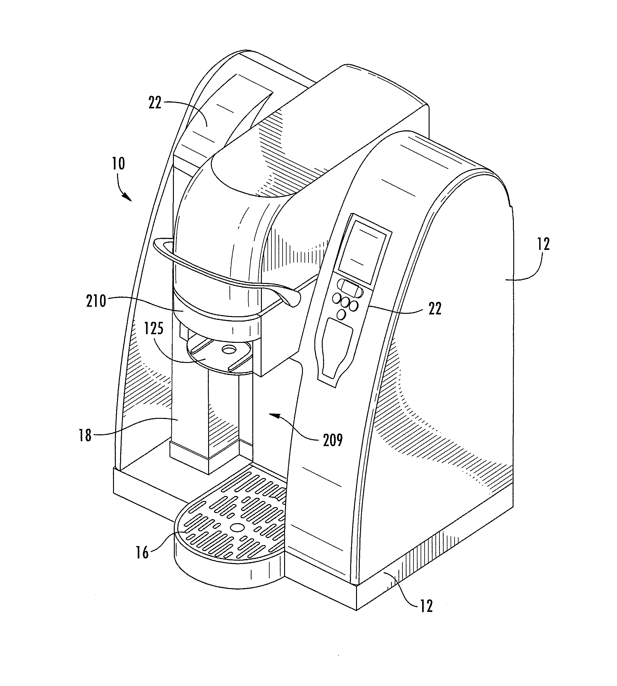 Select serving and flavored sparkling beverage maker system