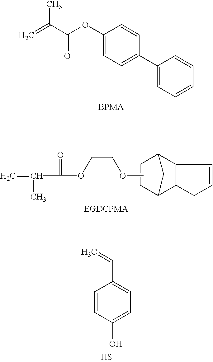 Thermally cured underlayer for lithographic application