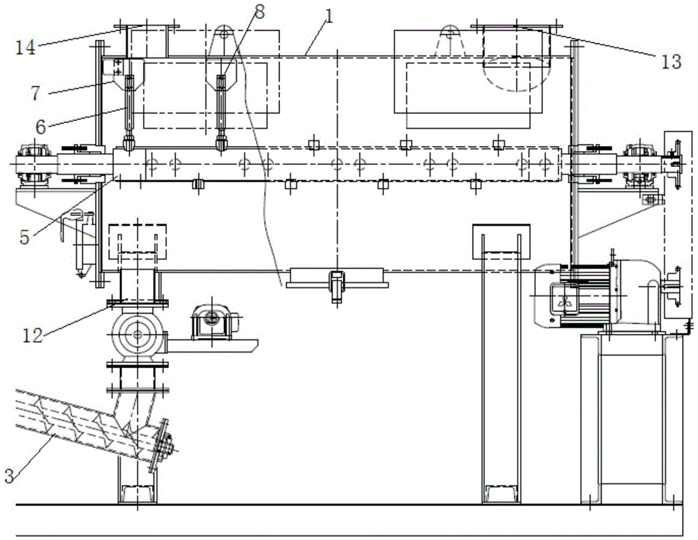 High-efficiency solid-liquid mixture processing system