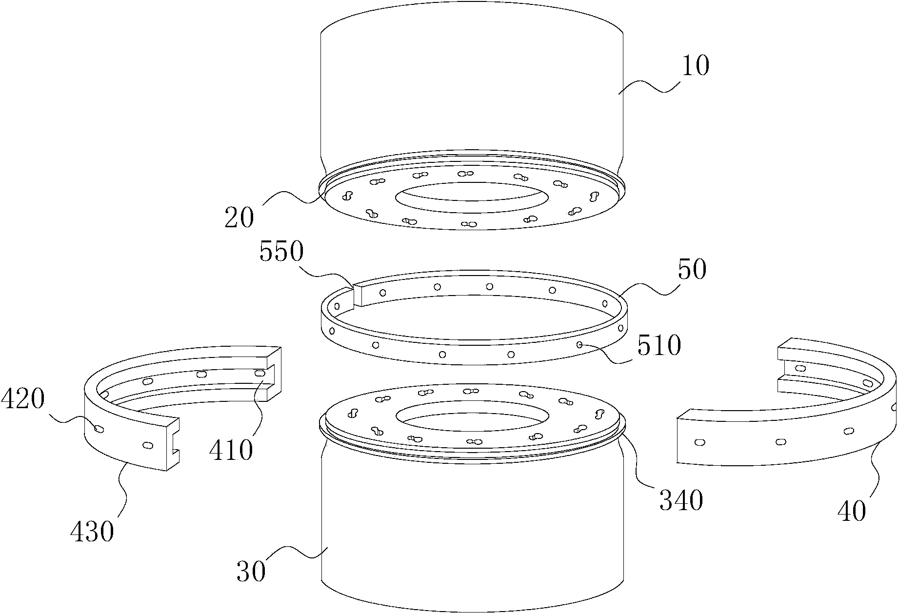 Pile connecting structure and pile