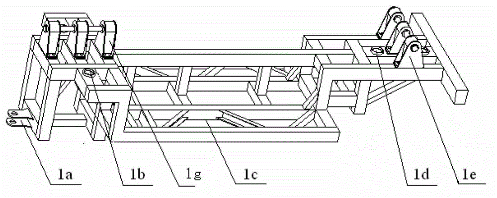 Multifunctional chassis of track tractor