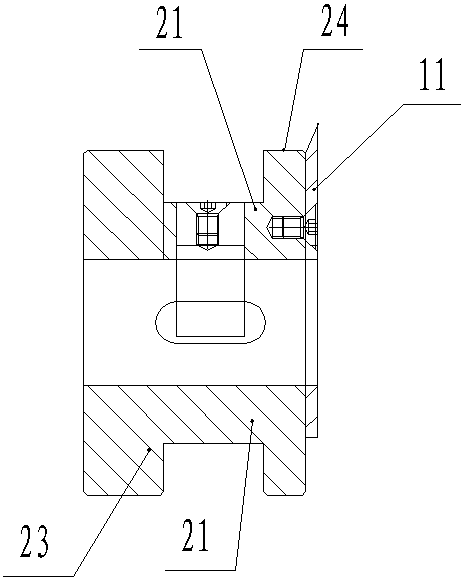 Semicircular tool cutting assembly for aluminum foil paper