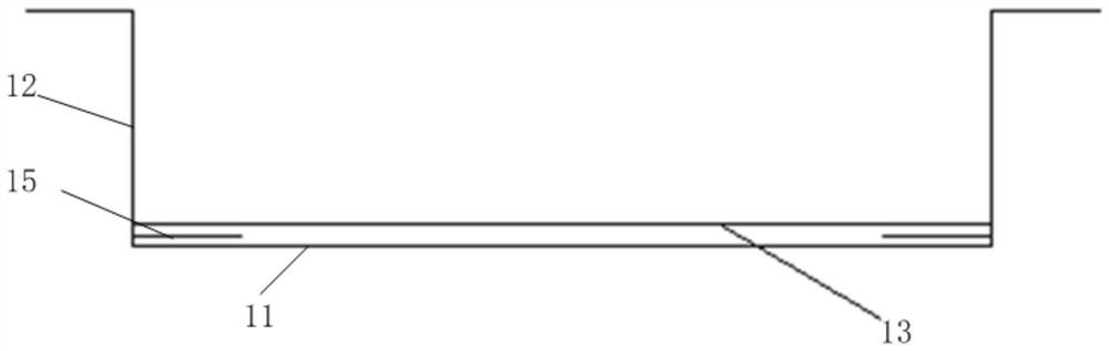 Photovoltaic metal bottom plate, photovoltaic roof piece and preparation method of photovoltaic roof piece