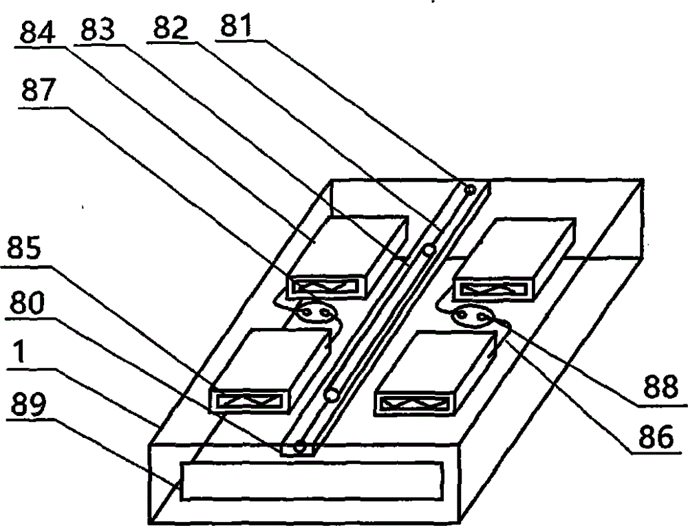 Automatic adjustment human pile and pace analysis device used for wushu training