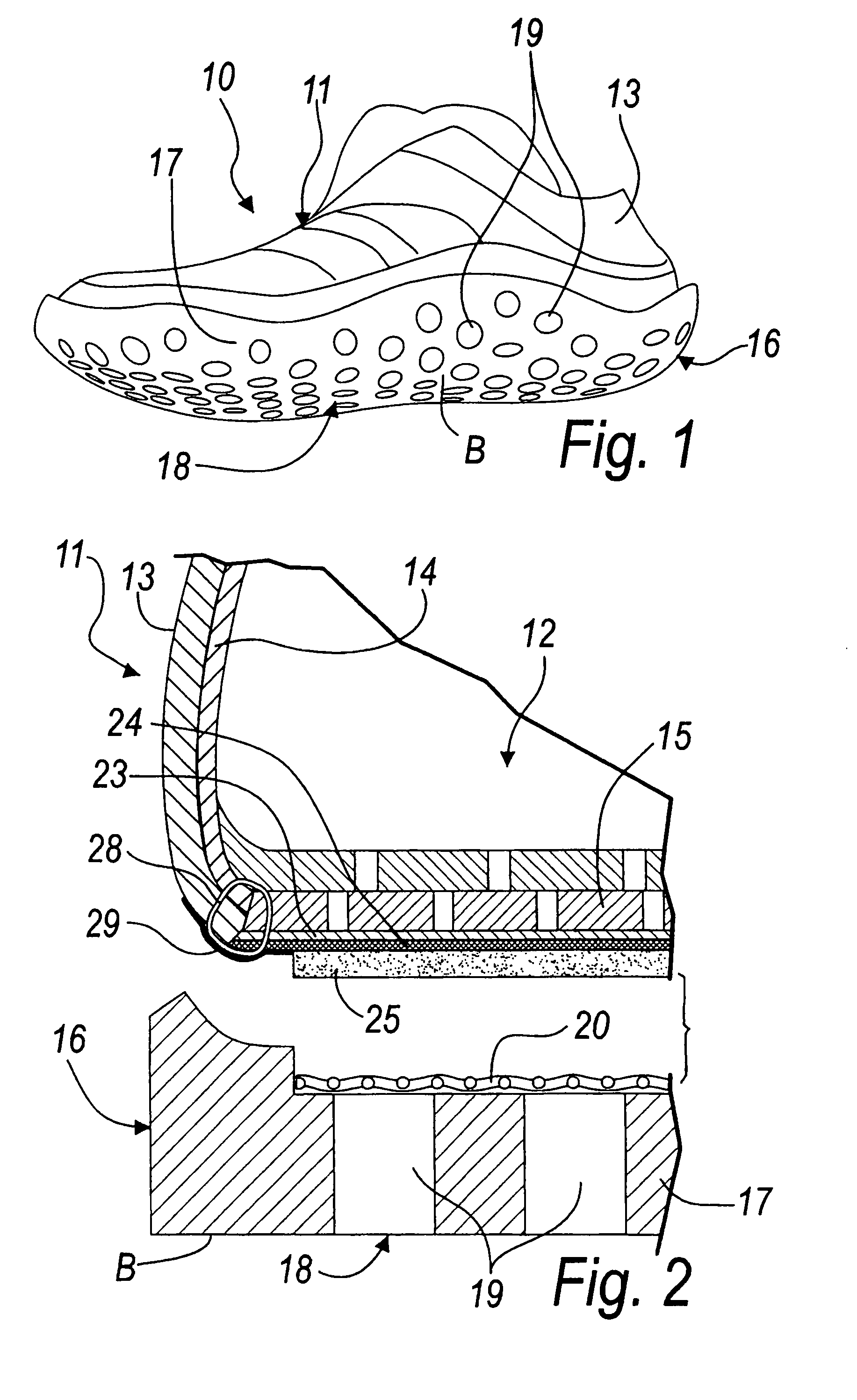 Waterproof vapor-permeable shoe