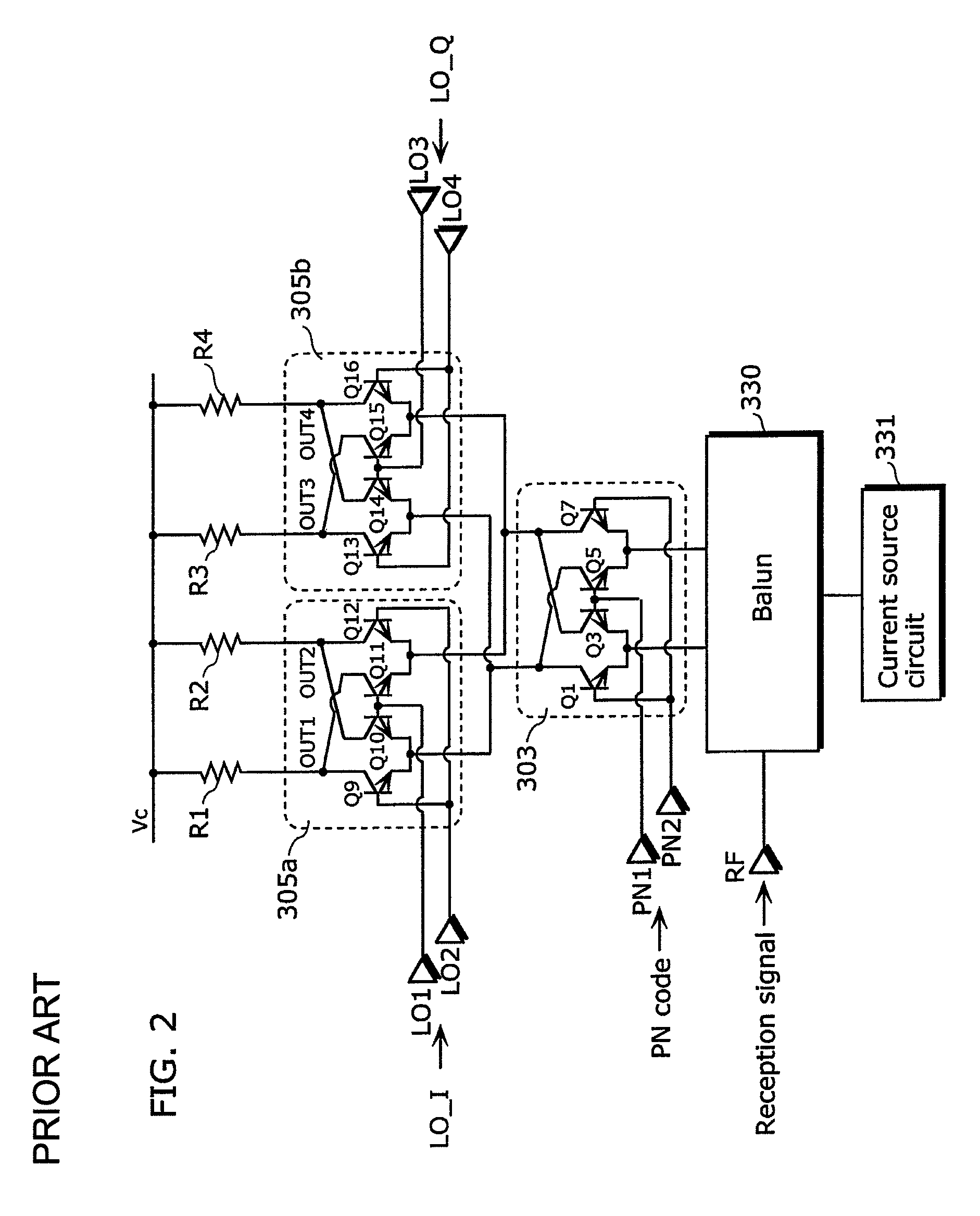 Receiving device for spread spectrum radar apparatus