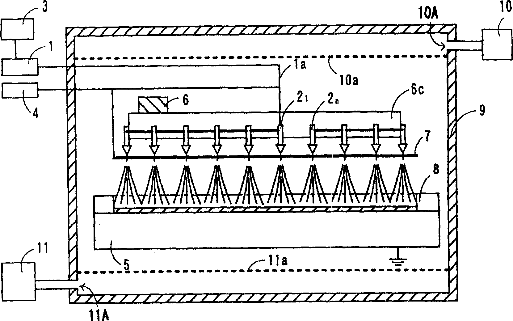 Method and apparatus of producing fibrous aggregate