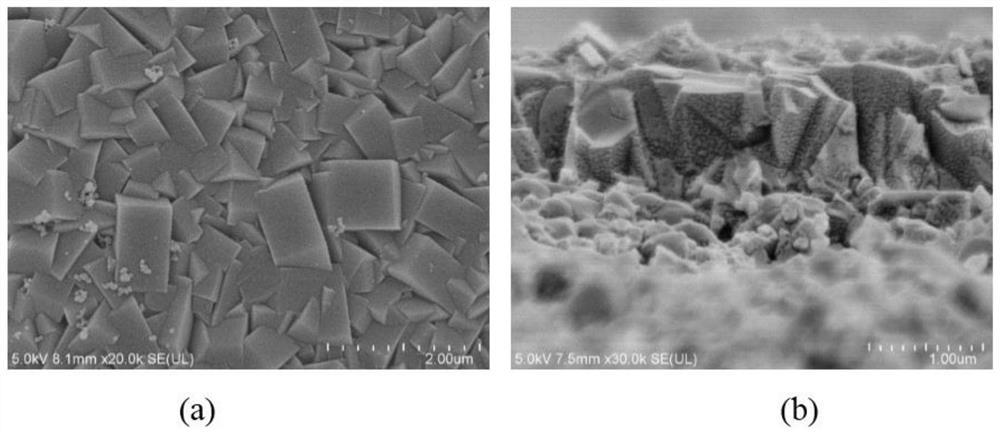 Ultrathin molecular sieve membrane and preparation method thereof