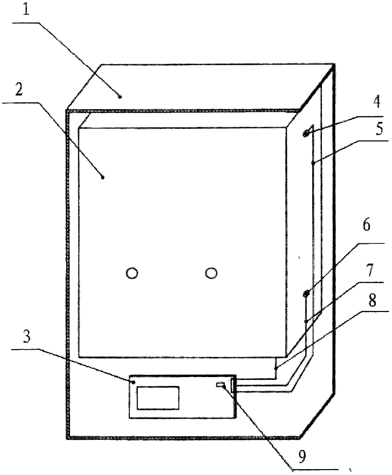 Water level control circuit used for heating purified water and heating container