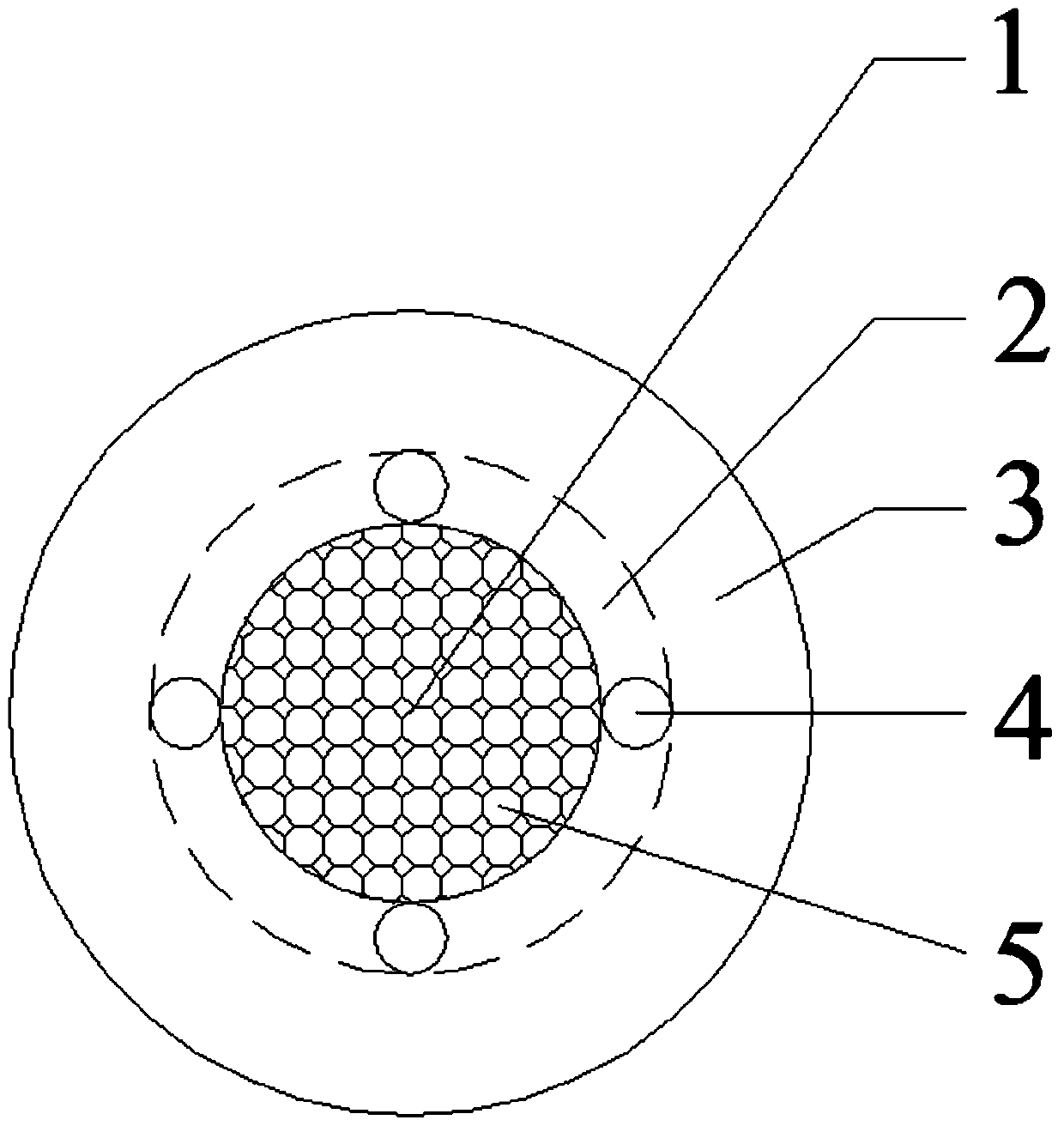 A carbon fiber ECG lead wire for a defibrillation monitor