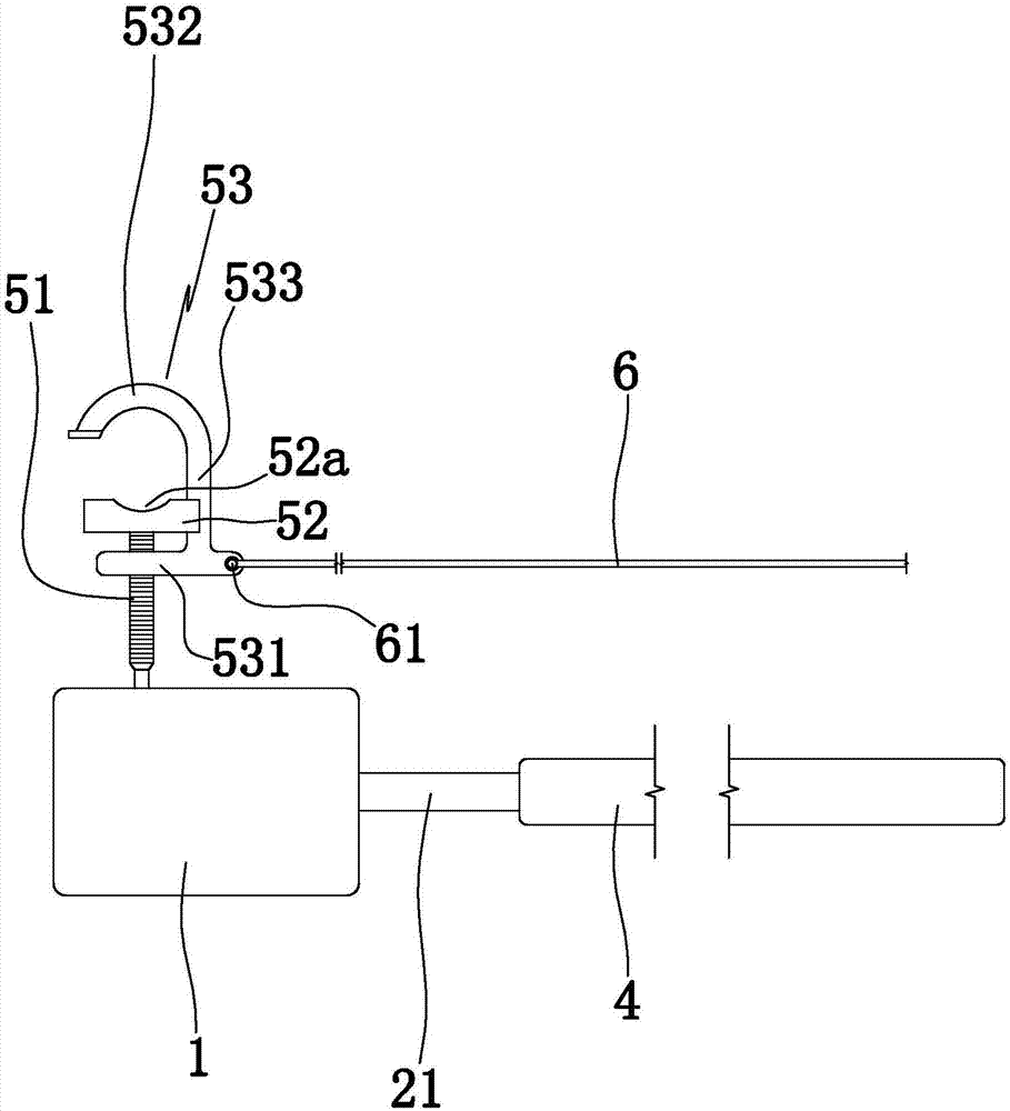 High-voltage insulating overhead ground wire short-coupling device