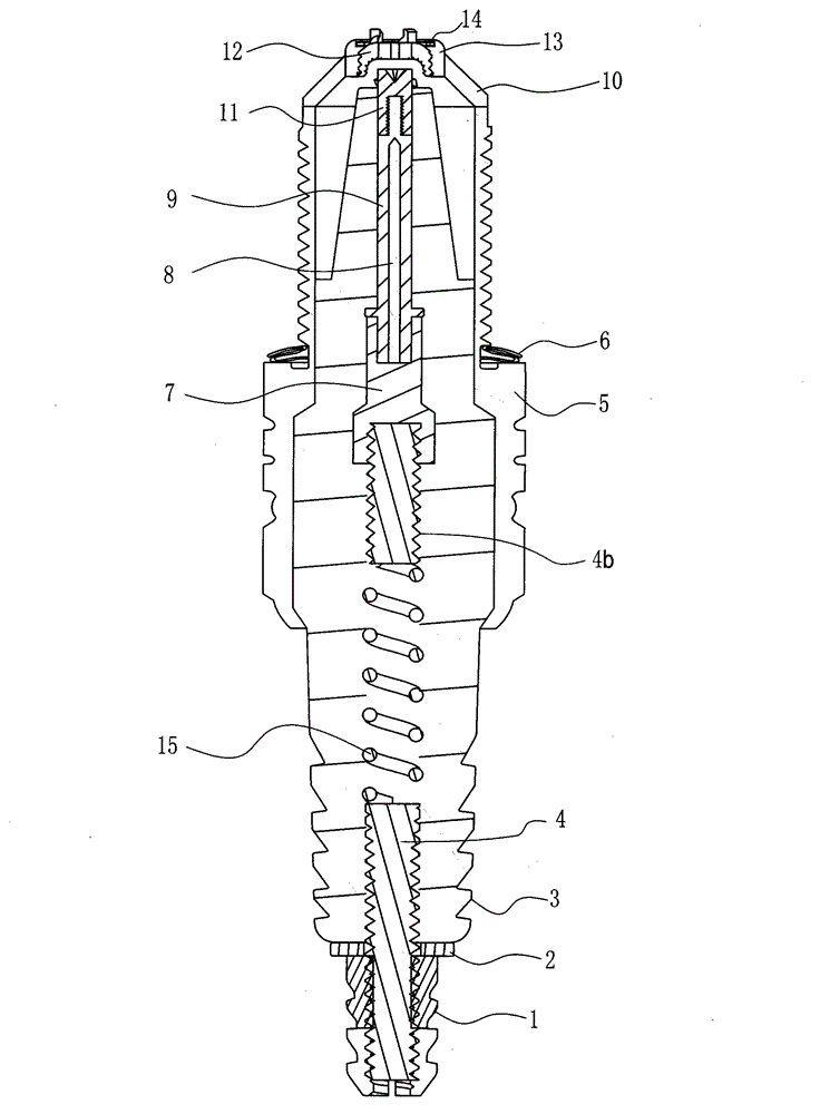 Emission-reduction two-stroke gasoline engine with scavenging passage wedge turbulent flow return sheets