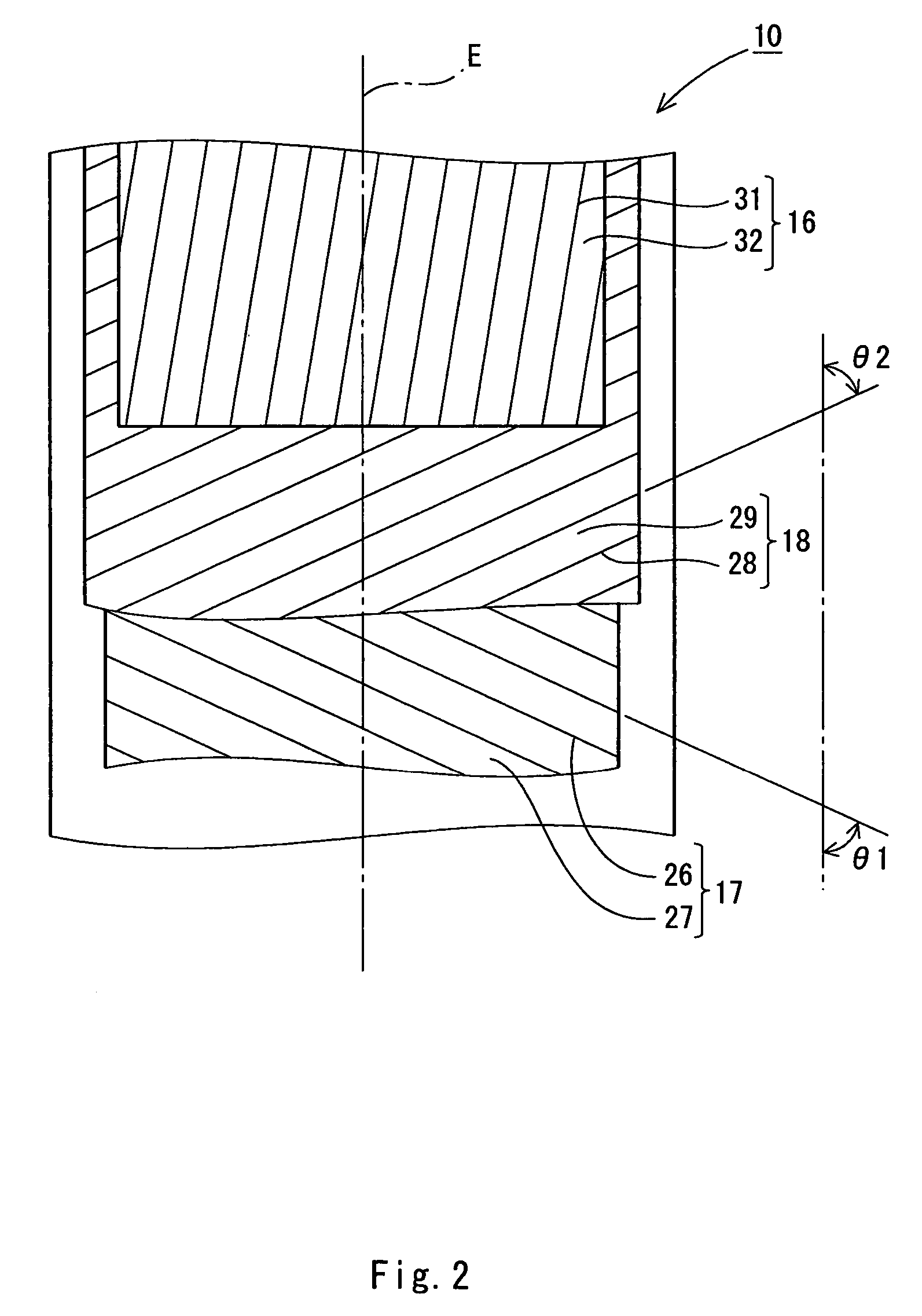 Tire for motorcycle