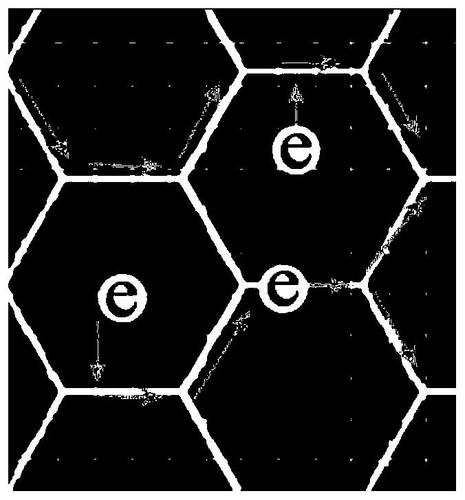 Flexible transparent conductive film with hierarchical structure and preparation method thereof