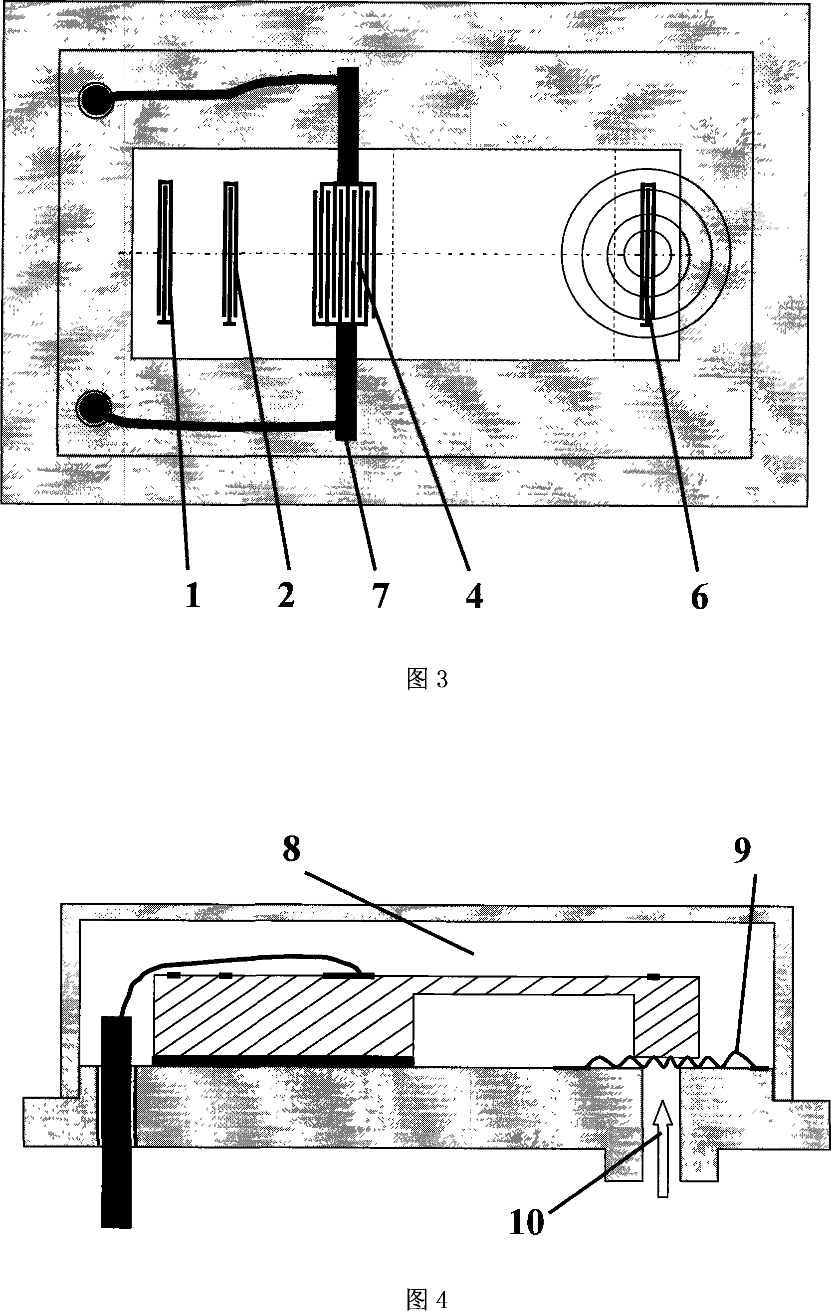 Wireless passive sonic surface wave mixed parameter measuring sensor and parameters analysis method