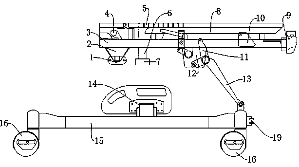 Minimally invasive frontalis muscle suspension medical equipment