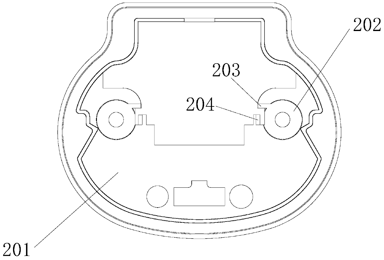 Tri-proof lamp facilitating aloft work