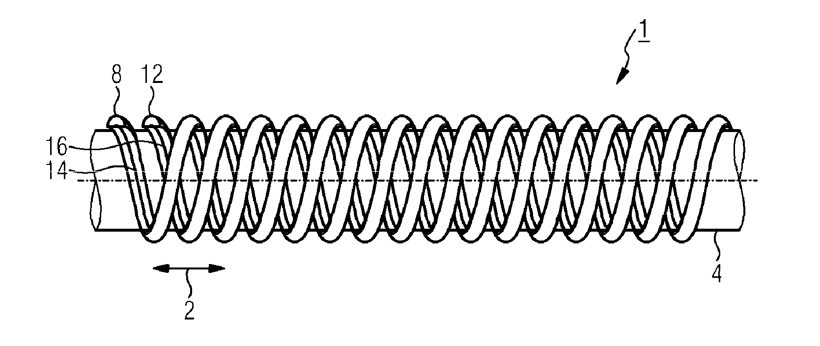 Heatable hose