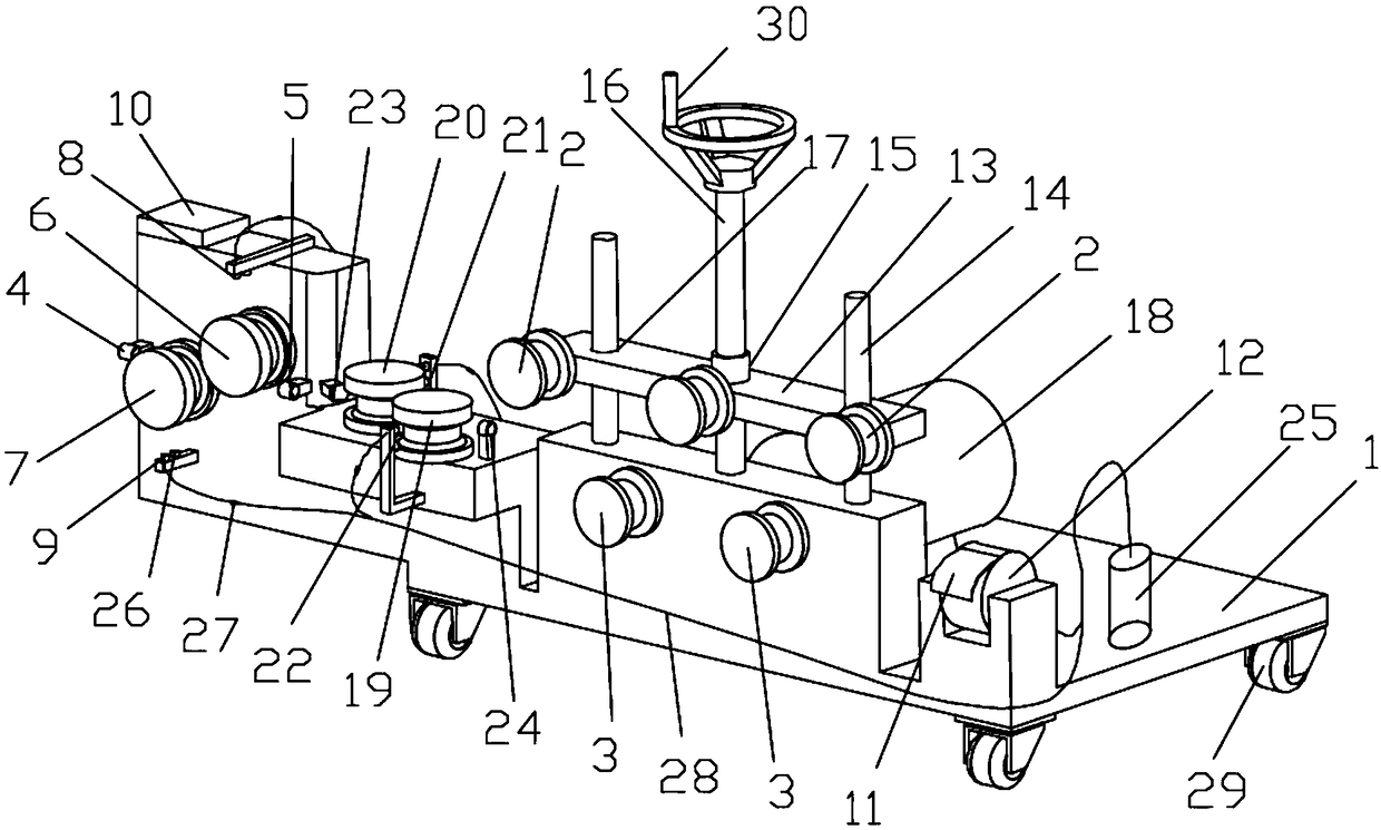 Cable straightening repair device