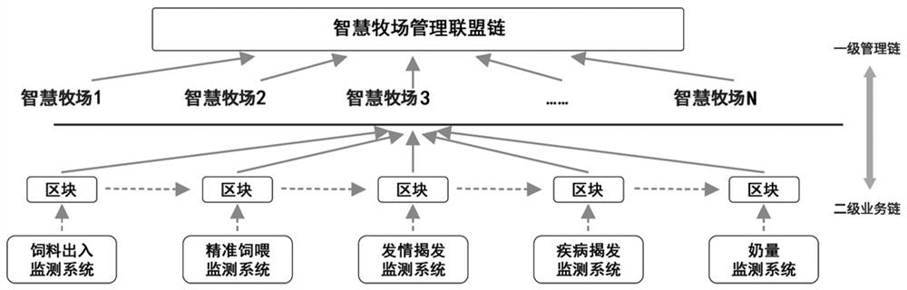 Smart pasture supervision method and device based on block chain, and storage medium