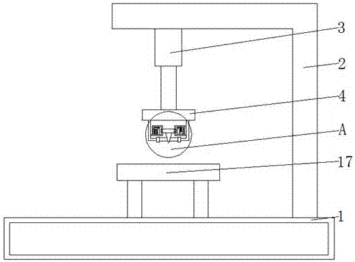 Cutting-off device for chemical-fiber cloth