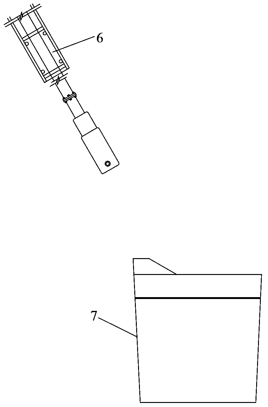 Gas-blowing and slag-gathering spray gun for assisting slag-off of molten iron and using method of spray gun