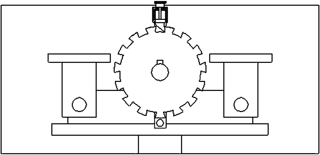 Novel adjustable type underreaming drill bit used for well