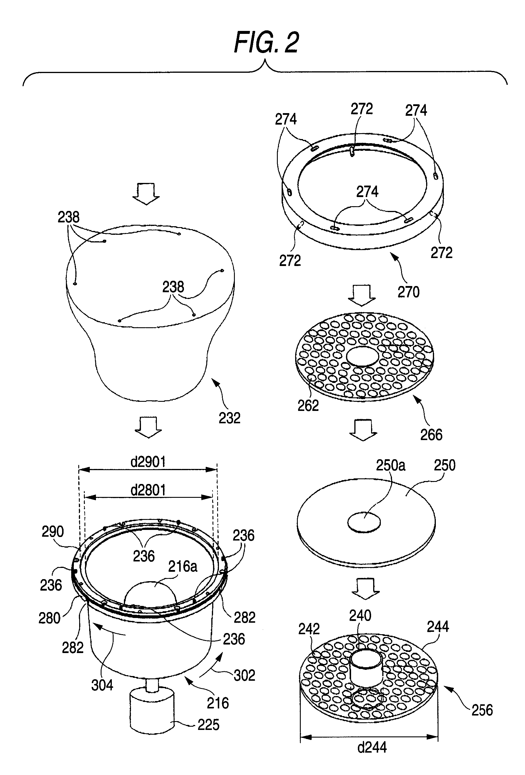 Apparatus of treating grinding water for processing periphery of eyeglass lens