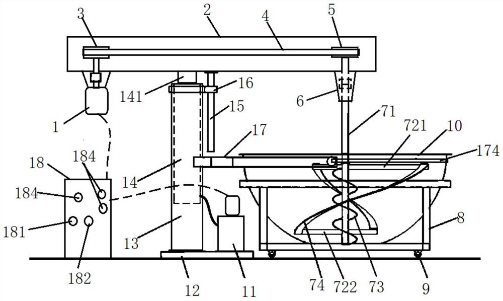 Vertical brown sugar production sanding equipment